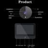 Умный дом Tuya WiFi глазок дверной звонок S52 маленькая камера 1080P 4,3 дюйма PIR обнаружение движения цифровой дверной просмотрщик односторонний разговор