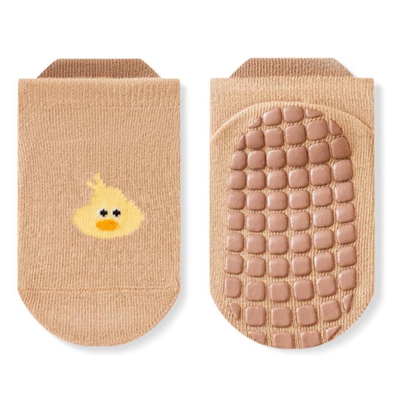 Baby Nonslip Socks Soft & Breathable Floor Socks Cotton Fabric for Toddler Learning to Walk Ages 0 to 3 Year