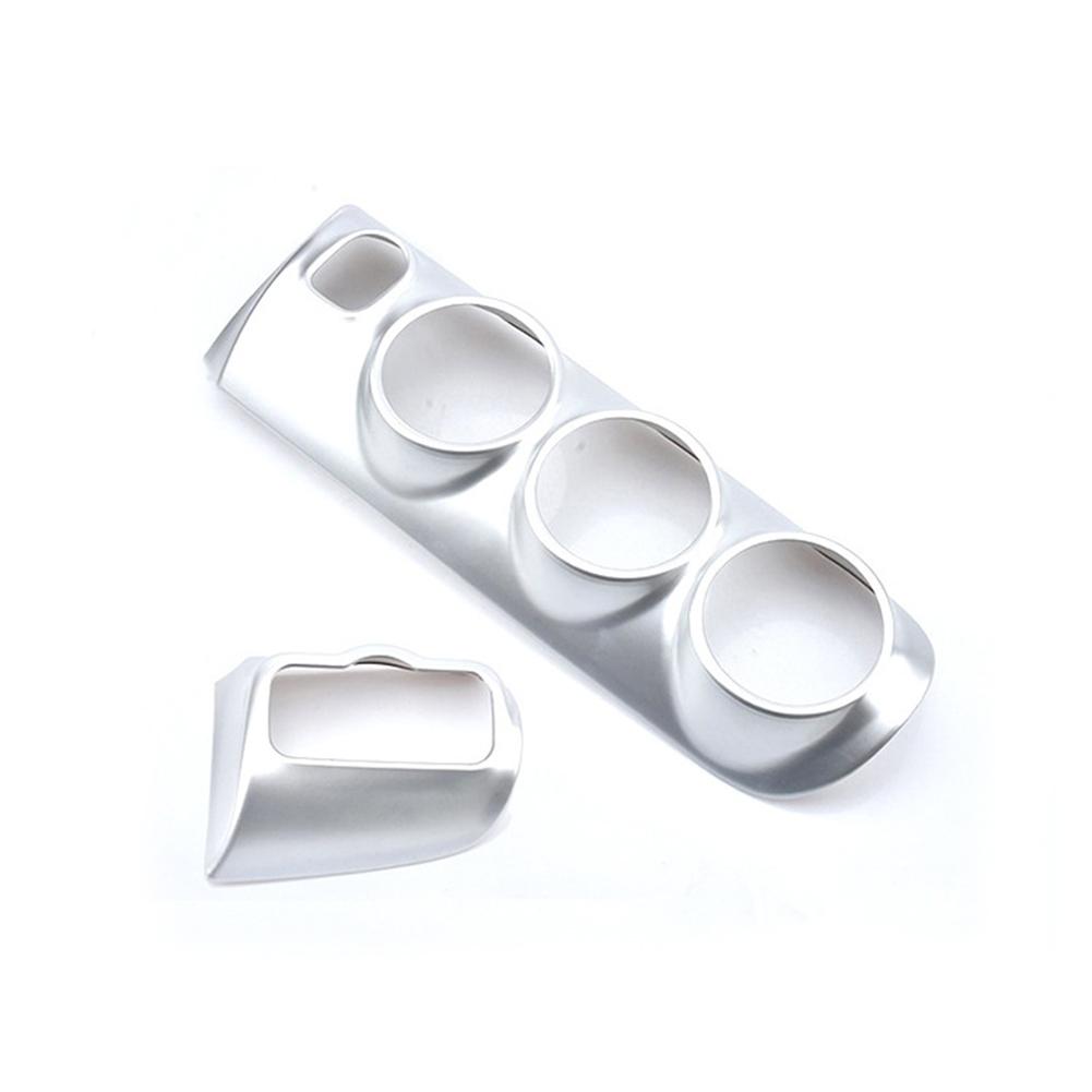 2 шт. наклейки на переднюю центральную консоль автомобиля, накладку на рамку воздуховода, карбоновый узор для Mercedes Benz A200L A180l 2019-2021