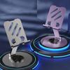Metal 360° Rotation Mobile Phone Tablet Holder Anti Slip Foldable Regulate Portable Lazy Desktop Live Mobile Phone Stand Mount