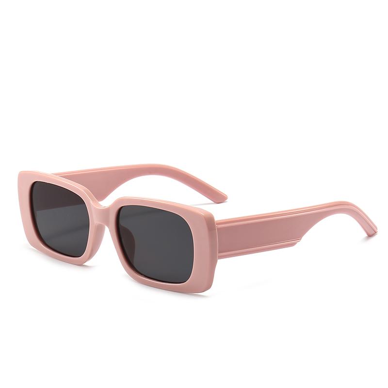 High Street Style Thick Frame Square Sunglasses Hd UV400 Protection Sun Glasses Unisex Fashionable Sunglasses 5224
