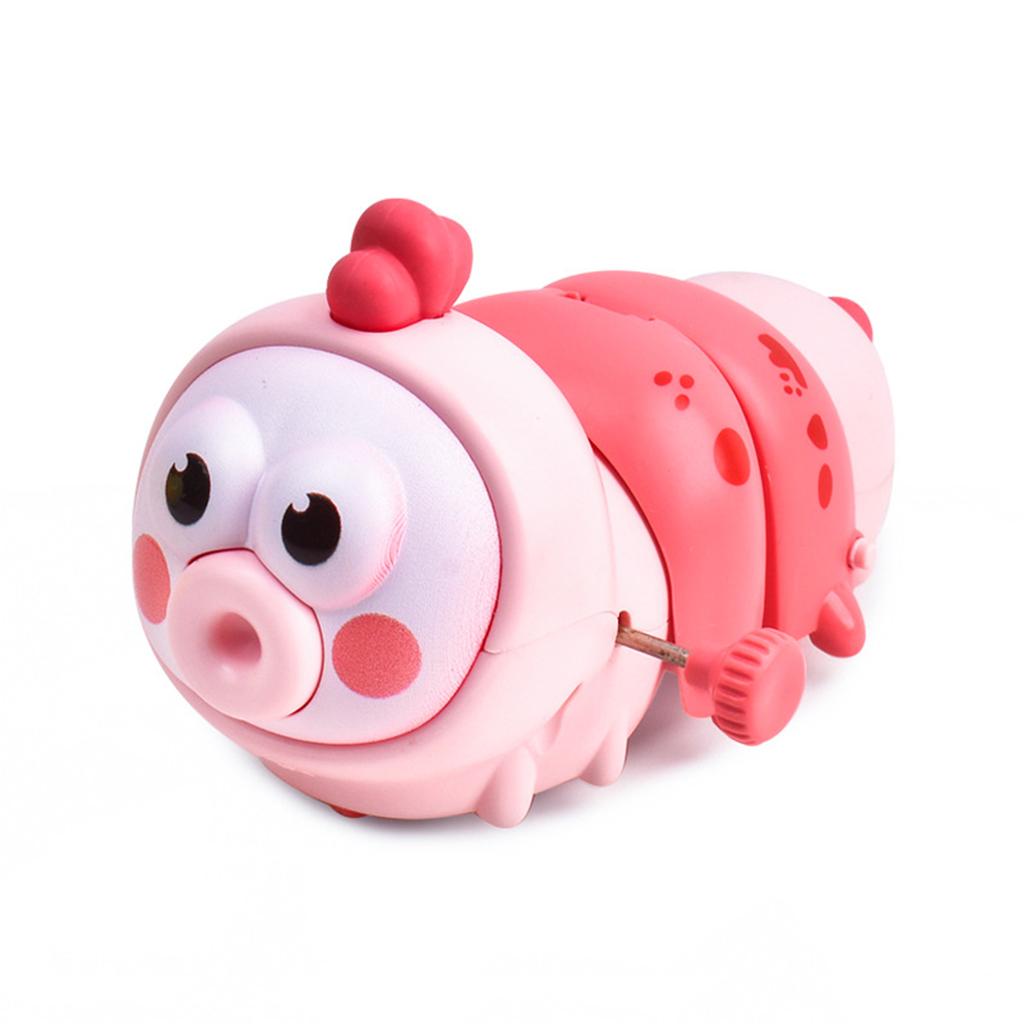 Caterpillar Puzzle Winding Toy,chain Winding Telescopic Mouthworm,movable and Running Swinging Small Animal Crawling Winding Toy