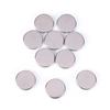 10 Empty Round 20Mm Tin Pans For Powder Eyeshadow Responsive To Magnets