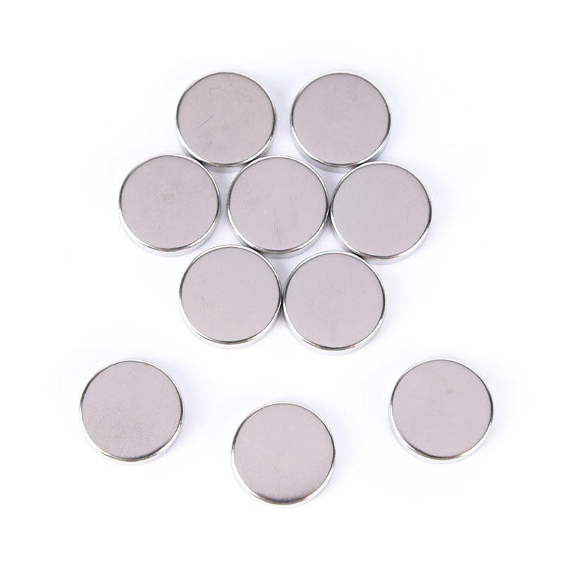 10 Empty Round 20Mm Tin Pans For Powder Eyeshadow Responsive To Magnets