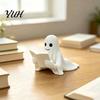 Creative Page Holder Ghost Reading Book Bookmark, 3D Printed Halloween Marker, Home Office Desk Decor Lightweight PLA Clip for Students And
