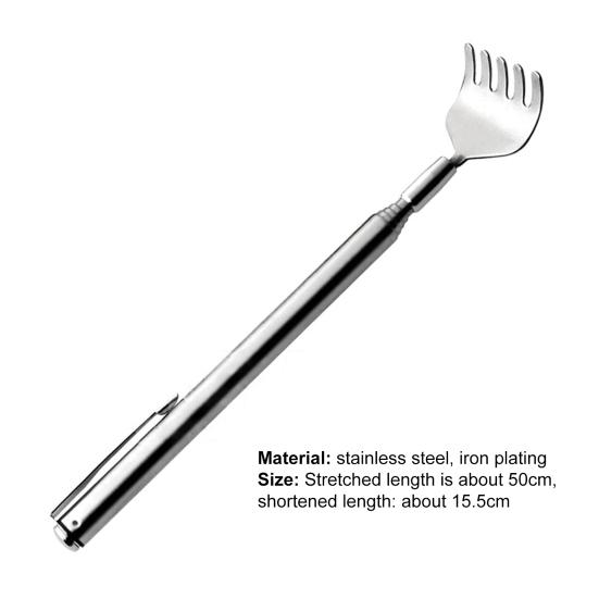 Портативный чешет для спины, выдвижной, снимает зуд, компактный, удобный, массажер для спины, подарки