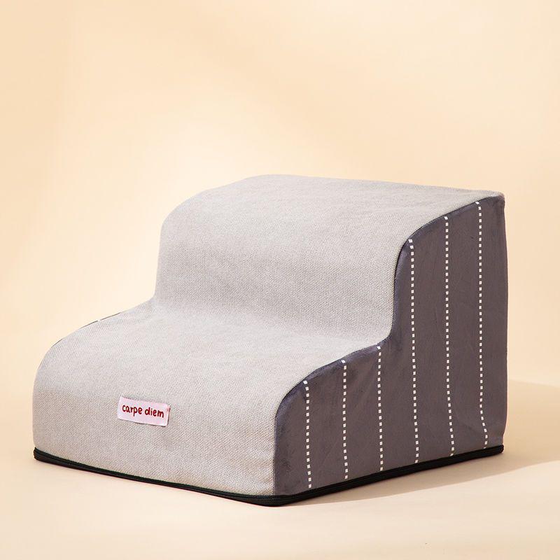 Pet Bedside Stairs for Small Dogs and Cats - Removable & Washable Steps