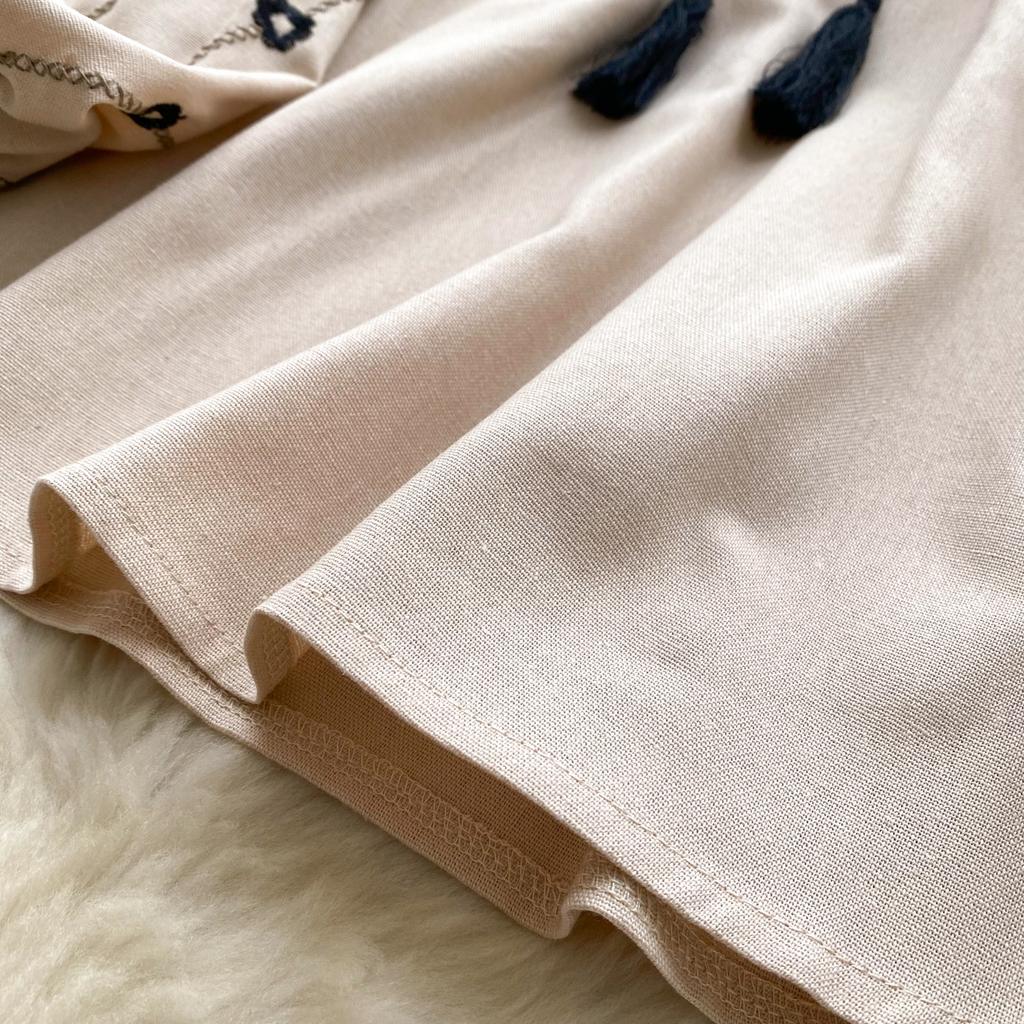 Элегантная блузка на шнуровке с вышивкой, длинным рукавом и плиссировкой. Шикарный винтажный топ с V-образным вырезом. Женская модная рубашка для весны, вечеринки по случаю дня рождения, Y2k.