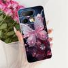 Чехол для Realme 16 Pro Цветок Бабочка Расписная Крышка Мягкий Силиконовый Корпус Для Realme16 16Pro 16 Pro+ Плюс Чехол для Телефона