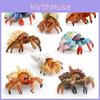 Marine Hermit Crabs Pvc Crab Model For Childrens Educational Toys And Ocean Decor