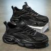 Summer Breathable Men's Shoes New Mesh Mesh Shoes Sports and Leisure Students Platform Dad Shoes Men