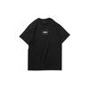 Печать Алфавита Athleisure Повседневный Спортивный Короткий Рукав Парный Стиль Черный Мужской VN0A4MLWBLK