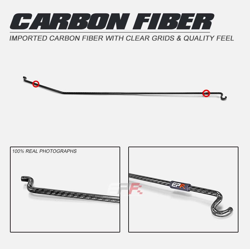 Toyota Levin AE111 (94-98) Dry Carbon Fiber Hood Prop Rod