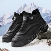 High Top Men's Shoes Autumn Rotating Button British Martin Boots Sports Outdoor Mountaineering Rhubarb Boots