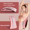 Back Stretcher Waist Trainer Adjustable Cervical Spine Lower Back Neck Pain Relief Massager Cushion Arch Lumbar Back Cracker Board Stretching Device