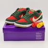 FZ1287-300 SB Dunk Low PRM Сиэтл Суперсоникс Ель и Огненно-красный (Мужской)