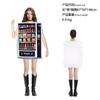 Хэллоуин Мона Лиза 2 Костюм Настенный Костюм Мероприятие в кампусе Выступление Комбинированный костюм из губки комбинезон