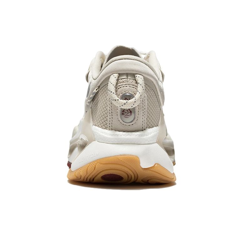 Li Ning Beyond Fabric TPU Shock Absorption Non-Slip Wear-Resistant Breathable Lightweight Rebound Low-Top Sports Casual Shoes Men Sneakers AZGS053-1