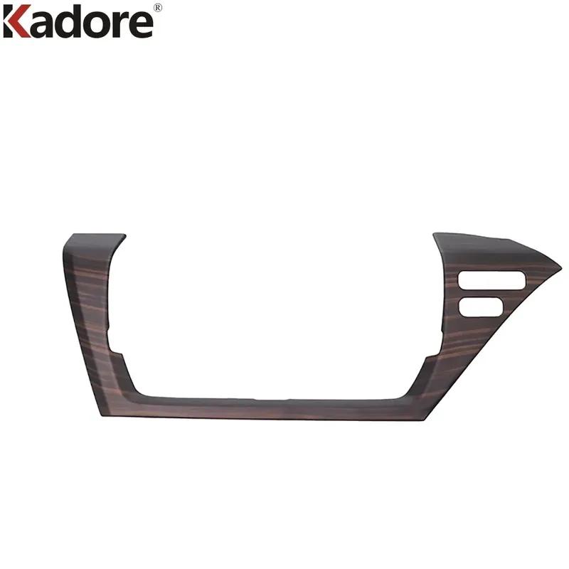 For Toyota Camry Carbon Fiber Car Center Air Condition Vent Outlet Cover Trim Interior Mouldings Accessories