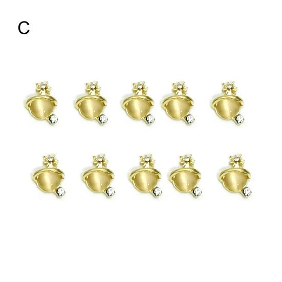 Изысканное украшение для ногтей, глянцевый аксессуар для ногтей, маникюр своими руками