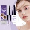 zephoco Light Brown Peel-Off Eyebrow Tinting Cream Creates Three-Dimensional Natural Wild Eyebrows, Waterproof and Long-Lasting