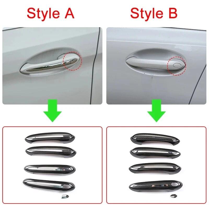 Для BMW 3 5 серии 6 GT X3 X4 X5 X6 X7 G20 G30 G01 G02 G05 G06 автомобильная внешняя дверная ручка крышка дверная чаша защитные чехлы наклейка