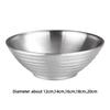 Двухслойная миска для рамена из нержавеющей стали 304, миска для супа с холодной лапшой, японская миска, для дома, ресторана