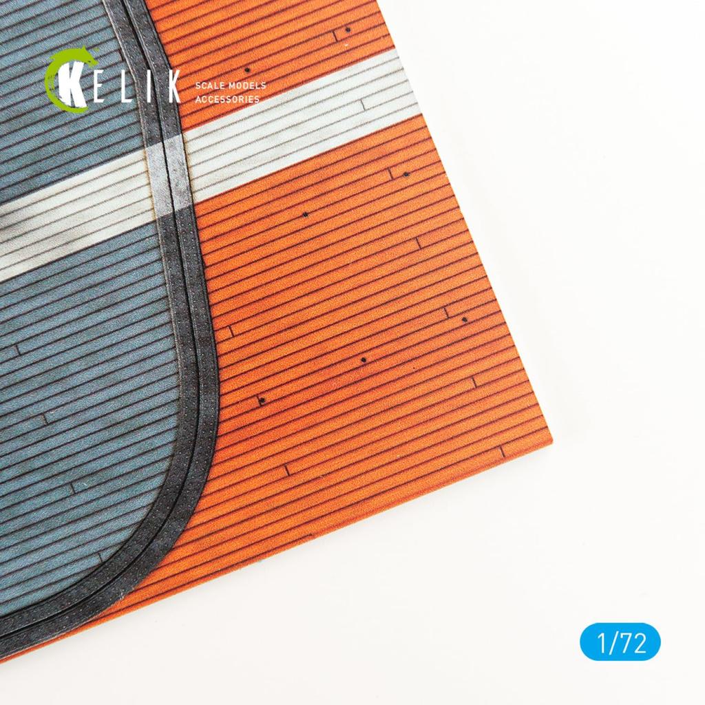 Reskit Aircraft Carrier Zuikaku 1943 Forward Elevator X Display Base RSKKS72082 1/72 (240 240mm)