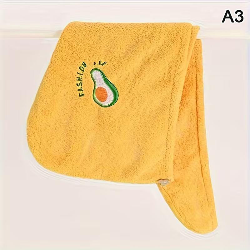 Быстросохнущая Супервпитывающая Шапочка-полотенце из Кораллового Вельвета для Сушки Волос, Шапочка для Ванны с Пуговицей для Спа, Красоты, После Купания и Ухода за Волосами