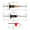 Blade Scribing Tools Carpentry Parallel Line Wheel Marking Gauge New Drawing Mortise Marking Gauge High Precision Woodworking Scriber