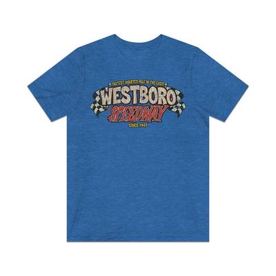 Мужская футболка Westboro Speedway 1947 Винтажная
