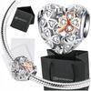 Charms Clover Heart Pr 925 Openwork Heart Pendant With Clovers