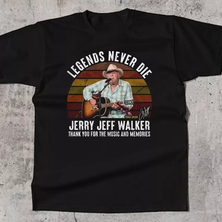 New Rare Jerry Jeff Walker Singer Shirt Band Member Unisex S-234XL Shirt C571
