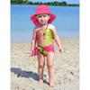 Large Brim Beach Hat Adjustable with Neck Flap Beach Play Hat Kids Sun Hat Sun Protection Hat