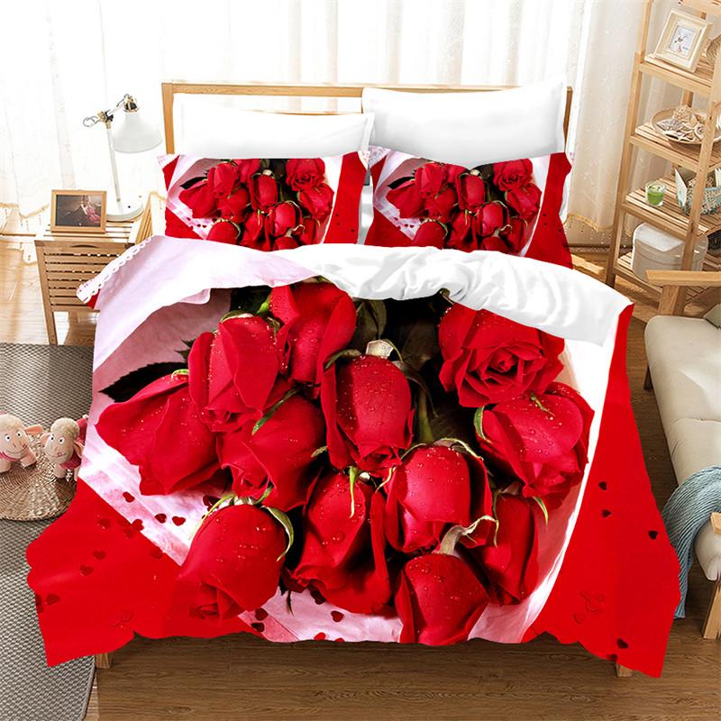 Microfiber Bed Cover Set Animal 3d Nose Lion Head Queen Size Quilt Cover Coloured Drawing Bedding Bed Set Luxury-no Bedsheet