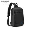 Anti-theft Men Chest Bag 14 Inch Laptop Bag Single Shoulder Messenger Bag Waterproof Crossbody Bag With USB Charging Port&TSA Customs Lock