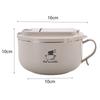 with Chopsticks and Fork Instant Noodle Bowl 1300ml Lunch Box Portable Ramen Bowl  Student