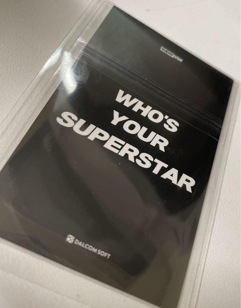 [USED] Blackpink Superstar PVC Trading Card Jennie Seoul Concert