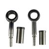 1pc Motorcycle Hydraulic Brake Hose Stainless Steel Rotary Oil Pipeline Joint Auto Banjo Fitting Oil Line Adaptor Universal