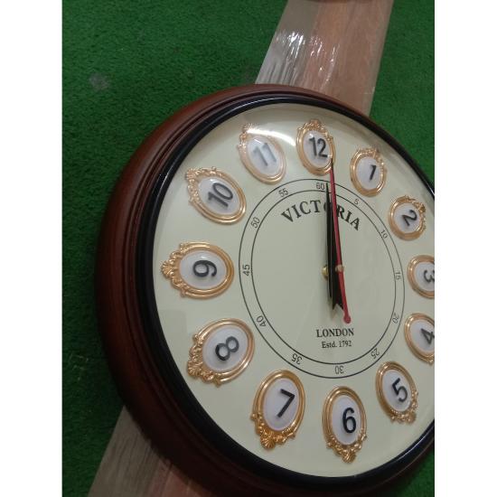 Деревянные настенные часы, настенные часы в винтажном стиле, настенные часы ручной работы, винтажные настенные часы в античном стиле, офисные предметы домашнего декора, цвет коричневый