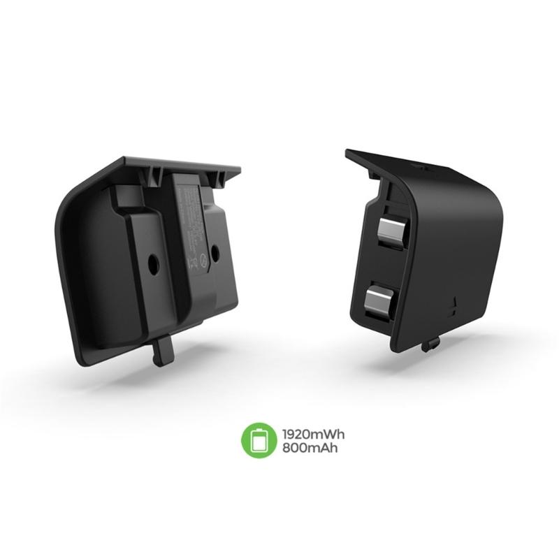 Перезаряжаемый аккумуляторный блок для геймпада SeriesS, аккумуляторы с индикатором, аккумуляторный блок и USB-кабель 80 см