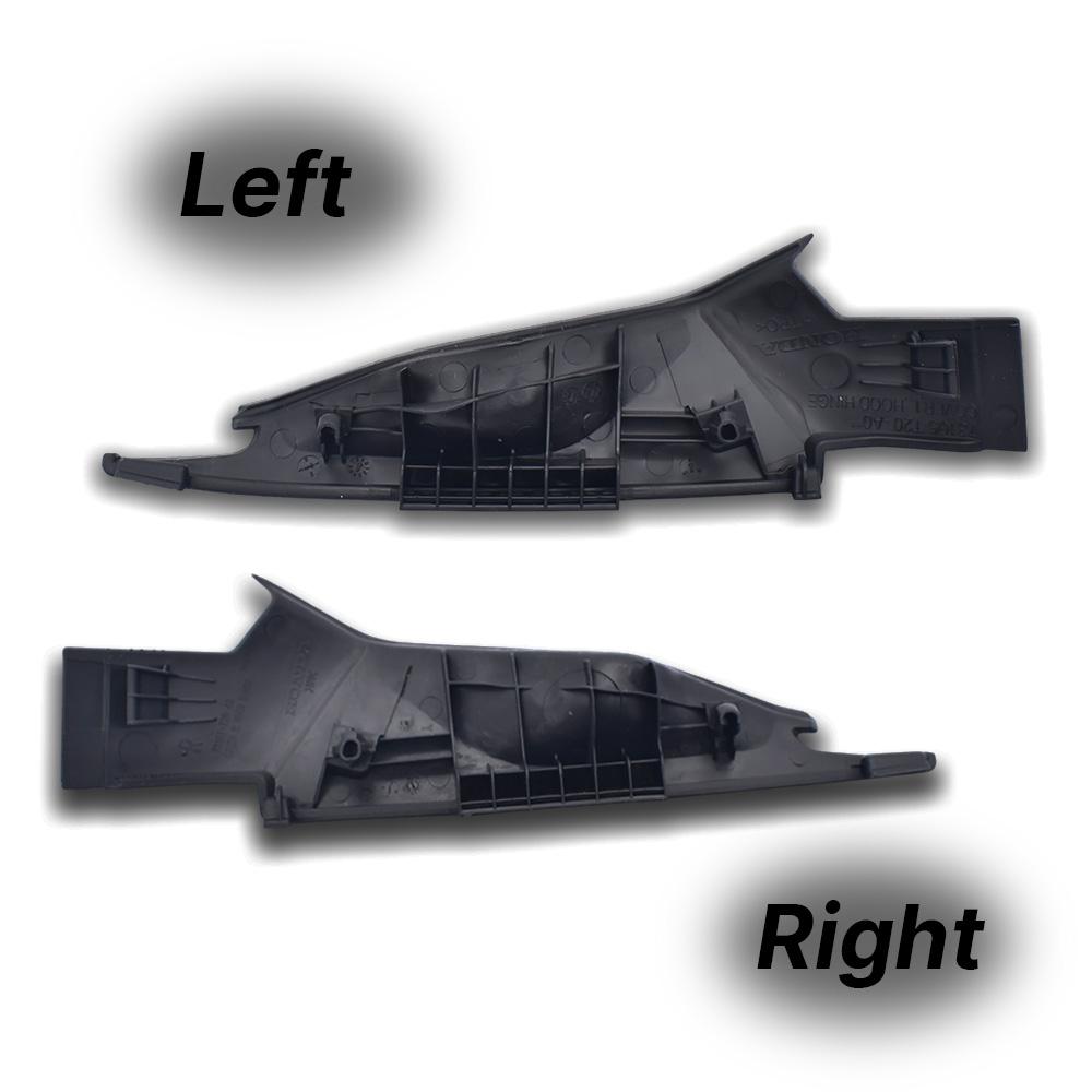 2 ШТ. Для Honda Civic 2025 2025 2025 2025 Автомобильная передняя панель стеклоочистителя, боковые накладки крыла, заглушки капота, замена, автомобильные аксессуары