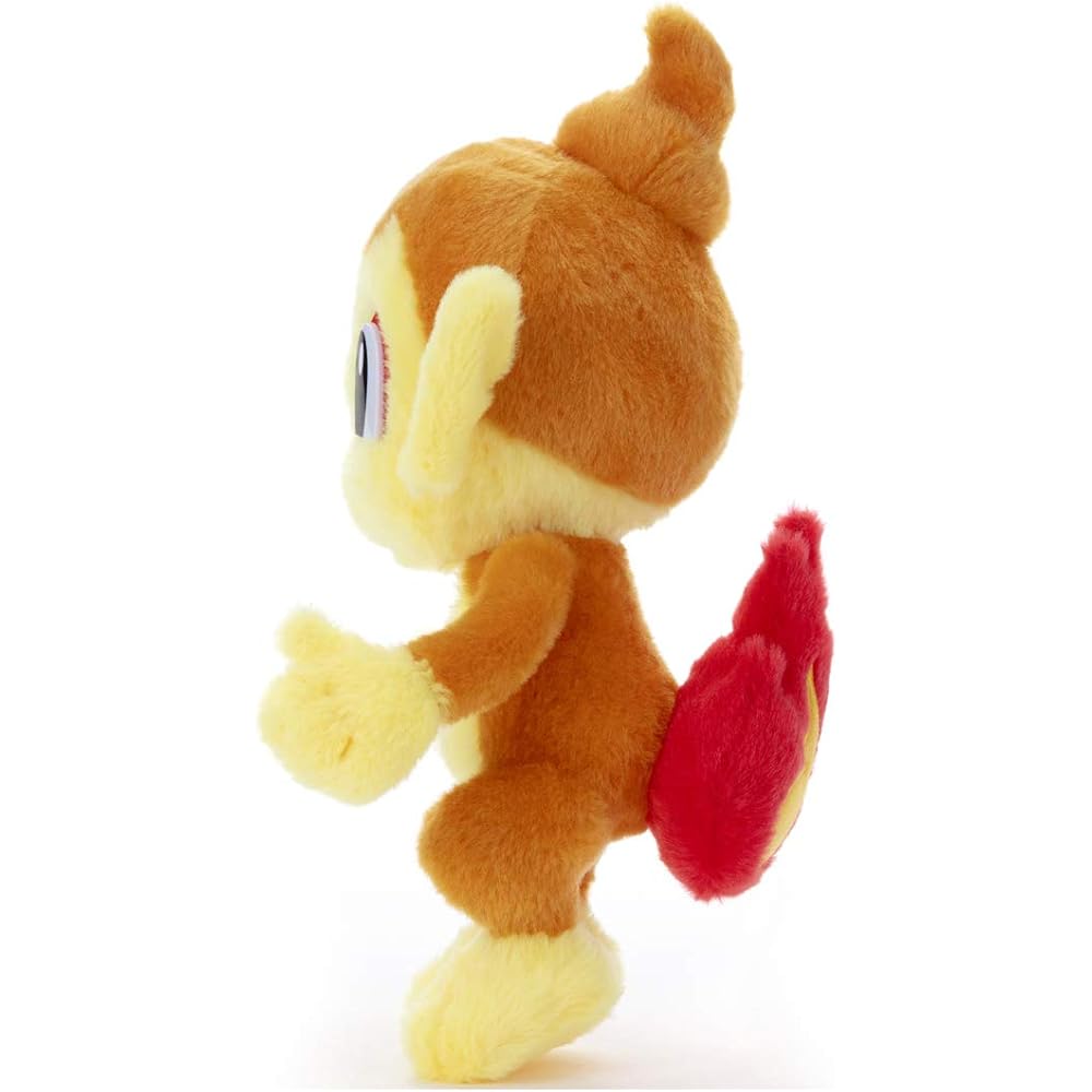 Takara Tomy Arts Pokmon Plush Toy Chimchar 22cm Height Soft Stuffed Animal