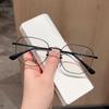 Online Celebrity Metal Art Retro Polygon Glasses Frame Women Can Be Equipped with Glasses.