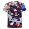 Date a Live Anime T-Shirts Sexy Girls 3D Print O-neck Streetwear Women Overszied T Shirt Harajuku Tees Tops Women Clothing