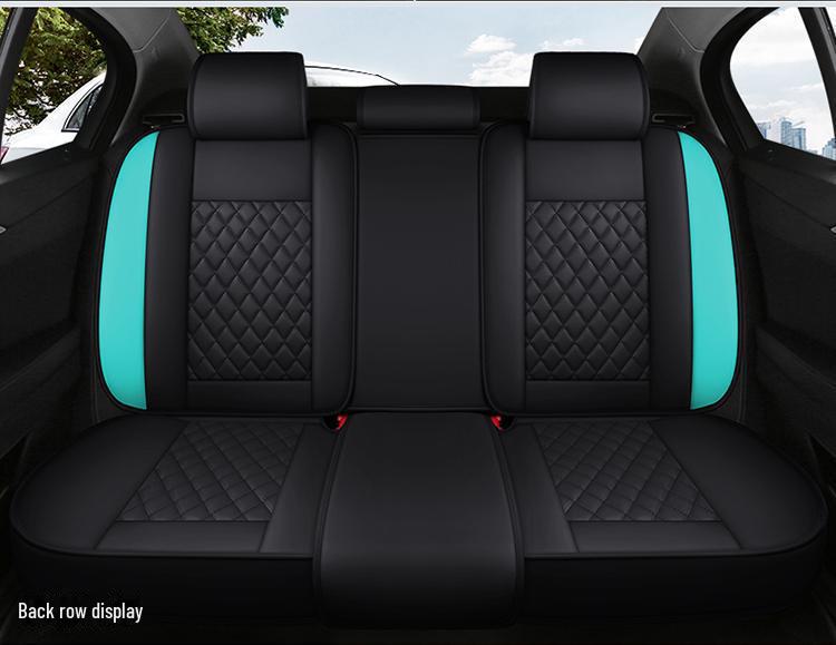 Универсальная подушка для сиденья автомобиля нового стиля: Чехол из дышащей кожи наппа для зимы.