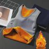 Men's Thickened Velvet-Lined Sleeveless Warm Vest