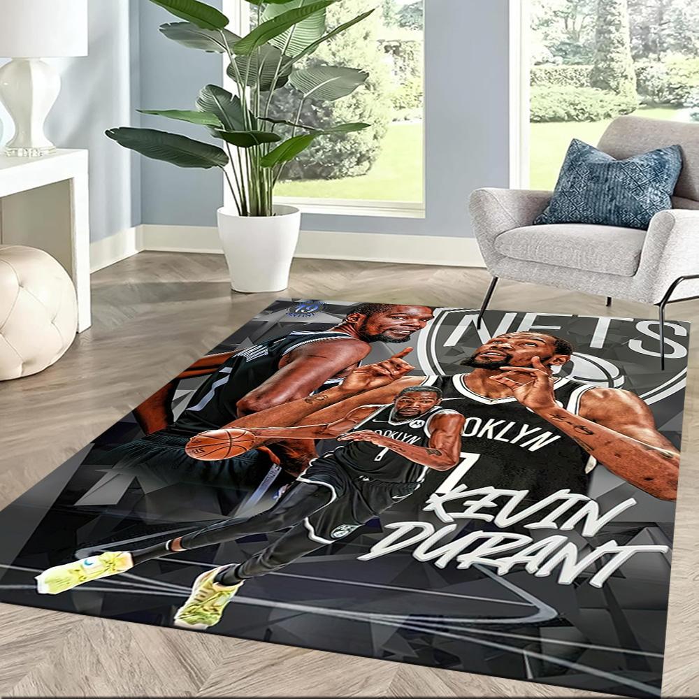 Kevin Durant Square rugs are a great choice for living rooms, bedrooms, home décor, and as gifts.
