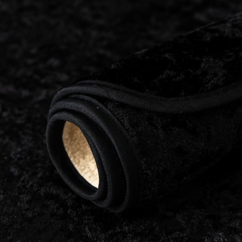 Зимний черный кожаный пылезащитный диванный коврик, легкий роскошный стильный бытовой противоскользящий чехол, сезонный современный минималистичный короткий плюшевый чехол для дивана