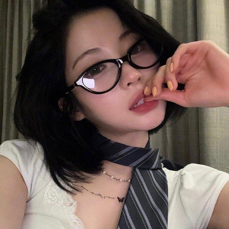 Ретро Очки для чтения по рецепту Женские Овальная Маленькая оправа Фотохромные Очки Миопия Женская Оправа для очков Очки